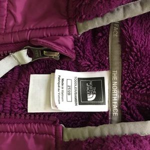 North face toddler jacket